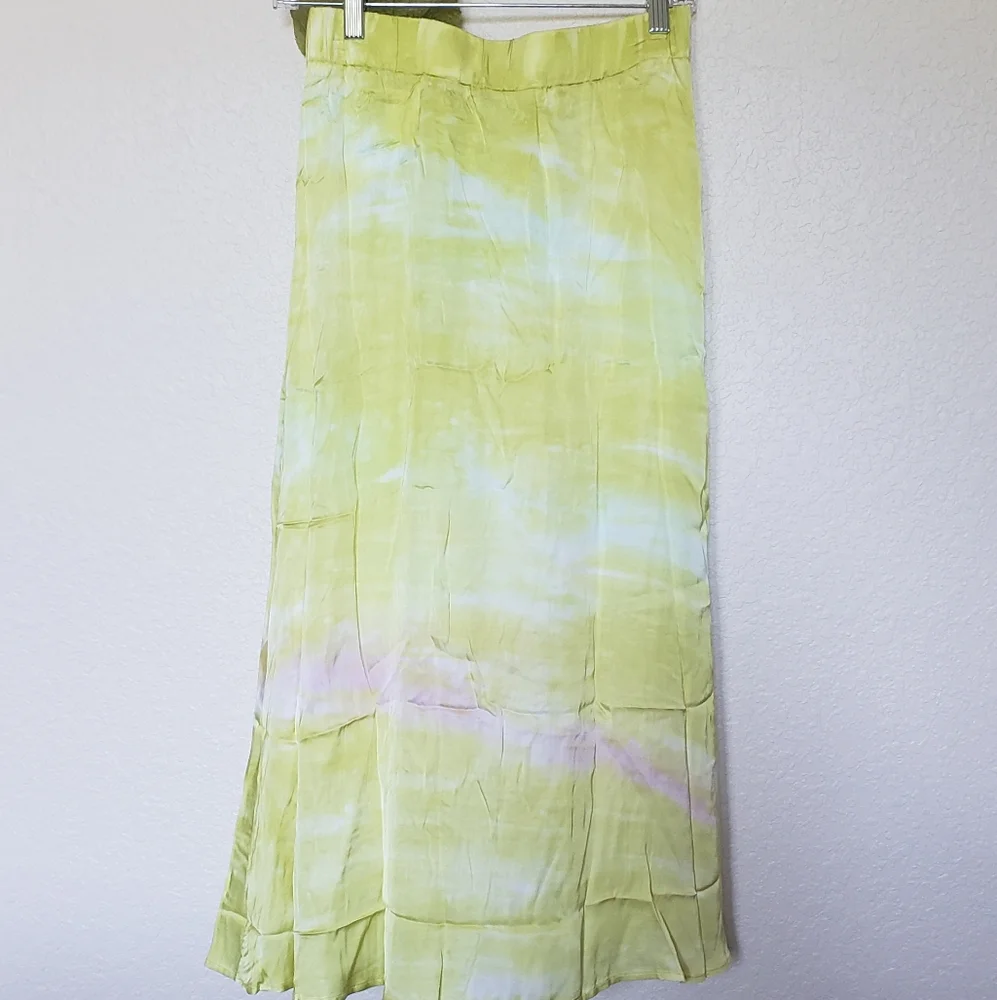 YFB Savanna Twist Tie Dye Midi Skirt NWT - Picture 4 of 6